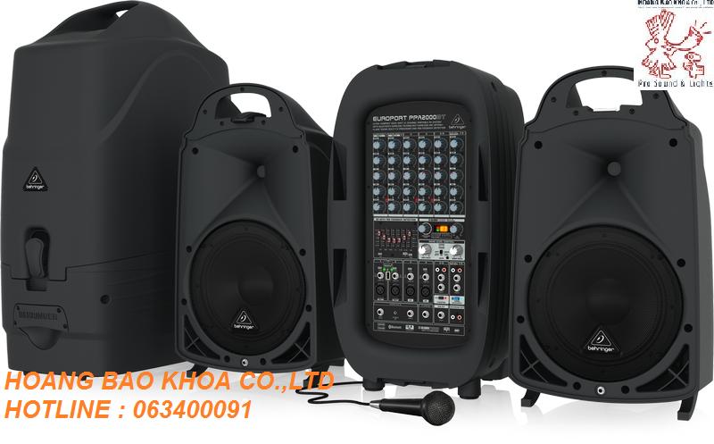 Loa di động Behringer EUROPORT PPA2000BT