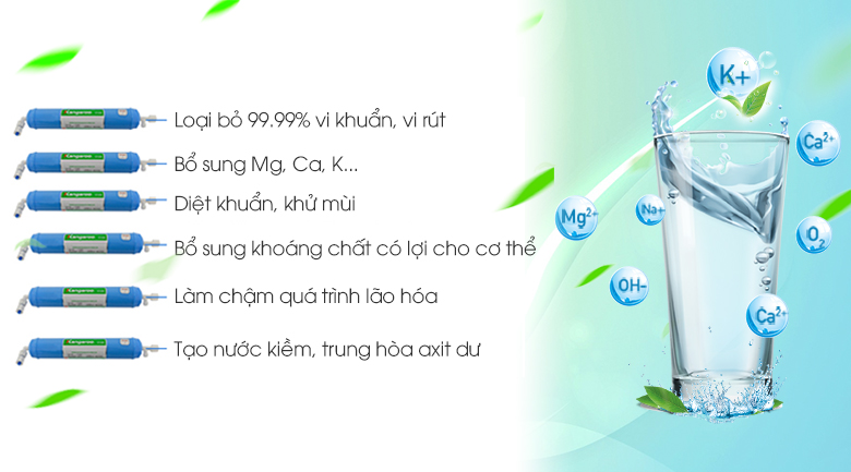 MÁY LỌC NƯỚC RO KANGAROO KG99A VTU