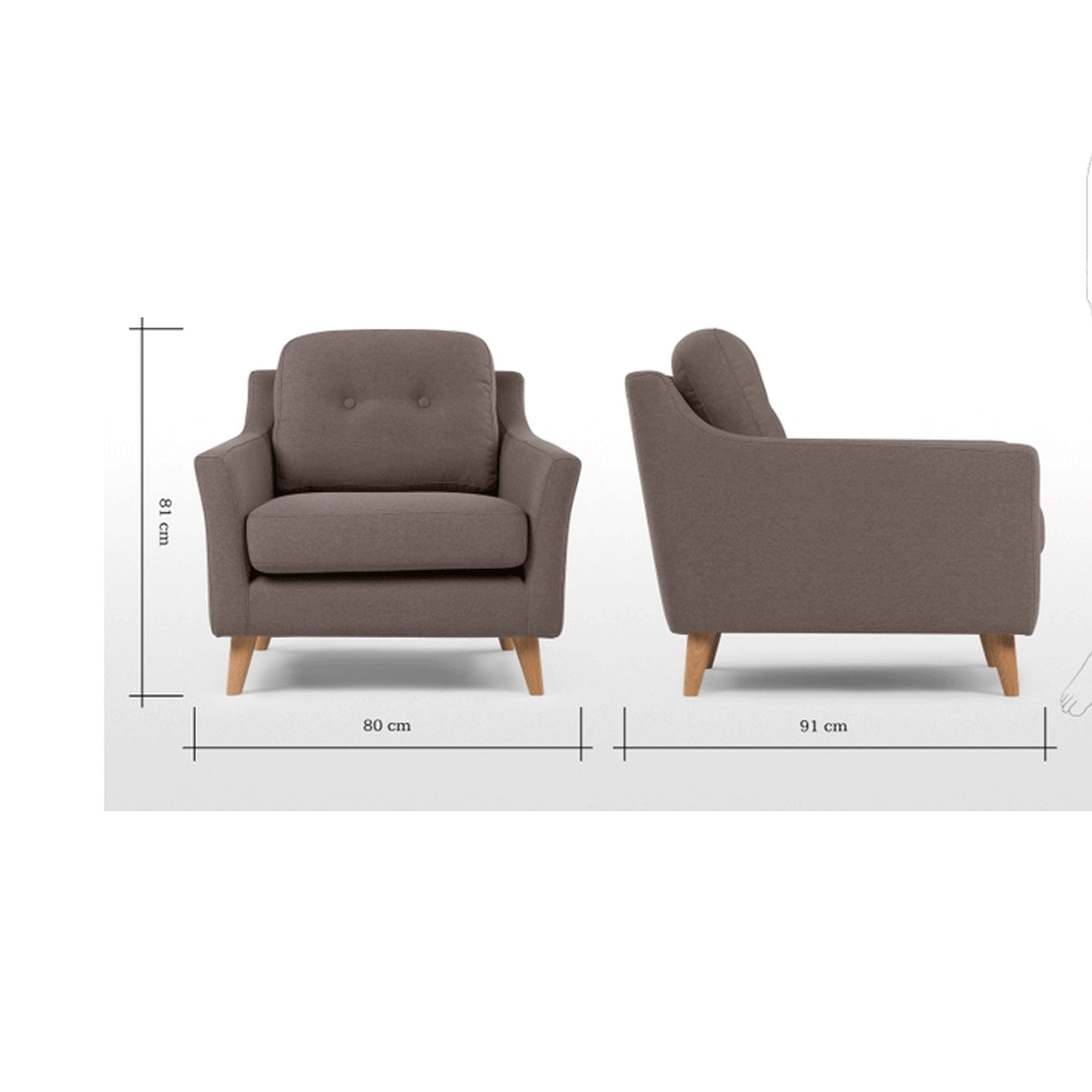 Sofa đơn Klosso GĐ009