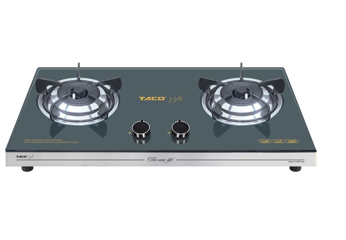 Bếp gas đôi Taco LF-600S White