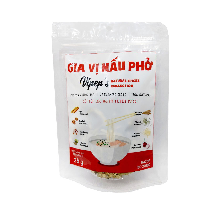 Gia Vị Nấu Phở Vipep 25G