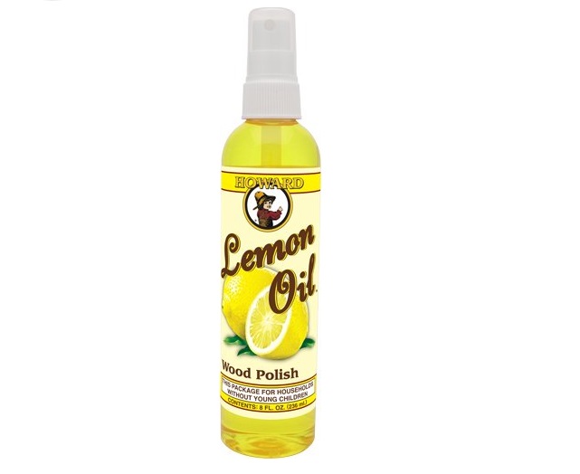 Nước lau sạch bóng đồ gỗ nội thất hương chanh Howard Lemon Oil LM0008, 236ml