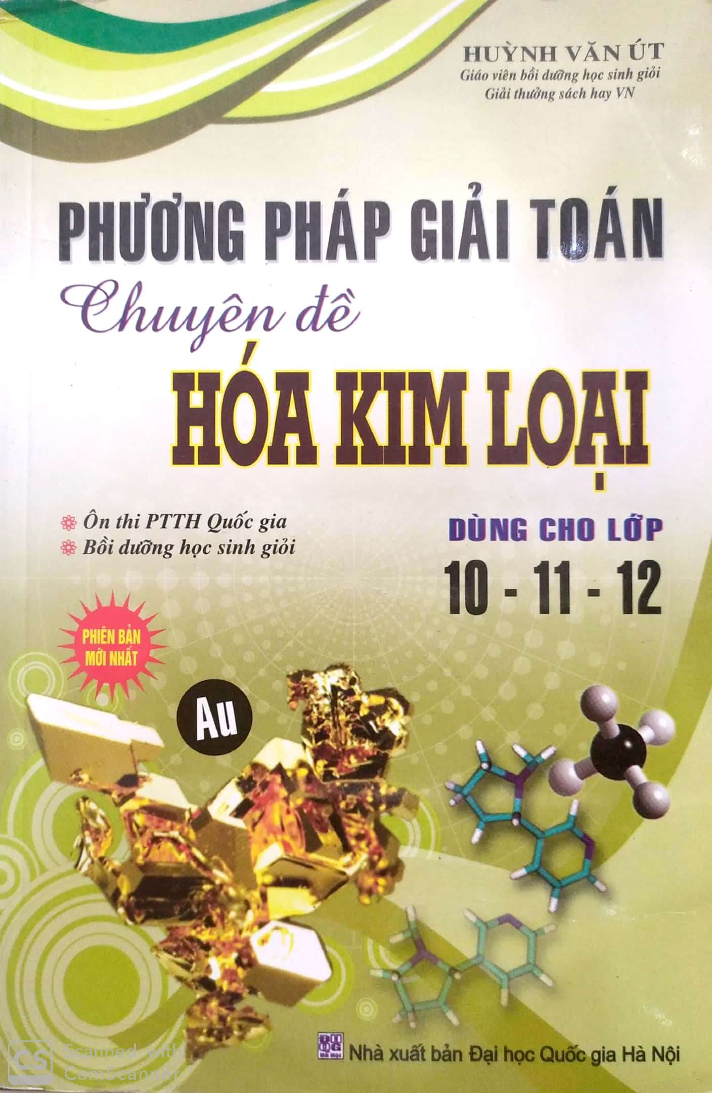 Phương Pháp Giải Toán Chuyên Đề Hóa Kim Loại