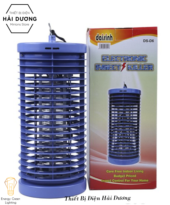 Đèn bắt muỗi DaiSinh DS-06 (Xanh)