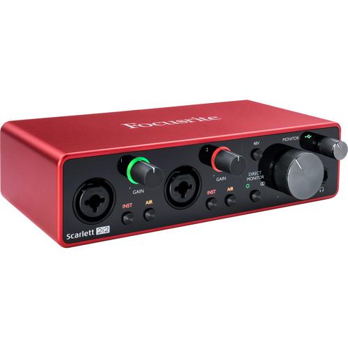 Card âm thanh Focusrite Scarlett 2i2