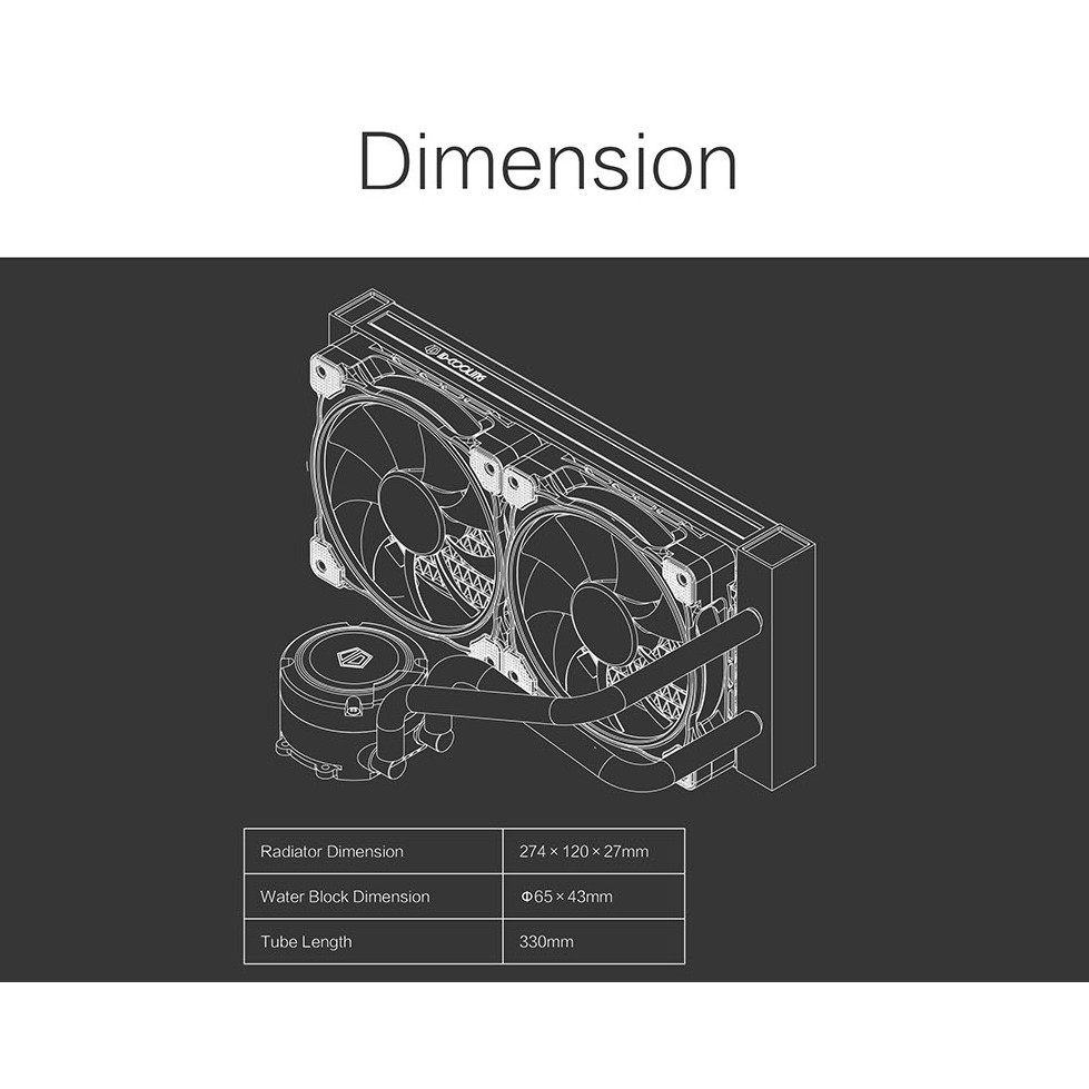 Tản nhiệt nước CPU ID-Cooling ChromaFlow 240RGB