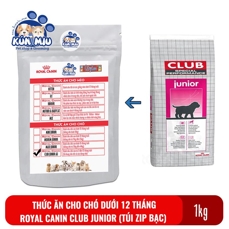 Thức ăn chó Canin Junior A3 20kg