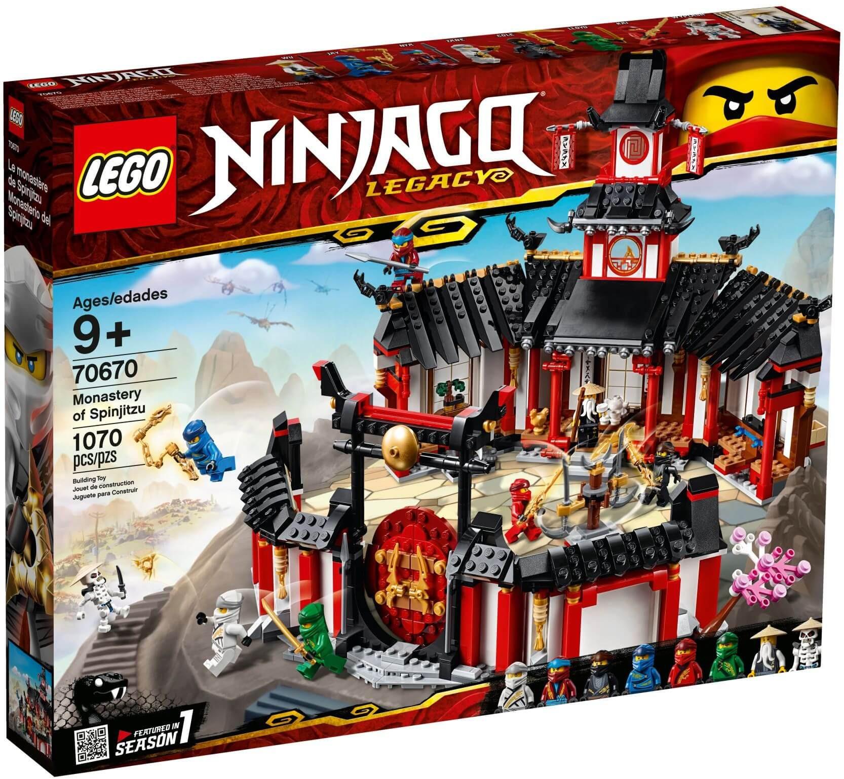 Lego Ninjago – Tu viện Spinjitzu 70670