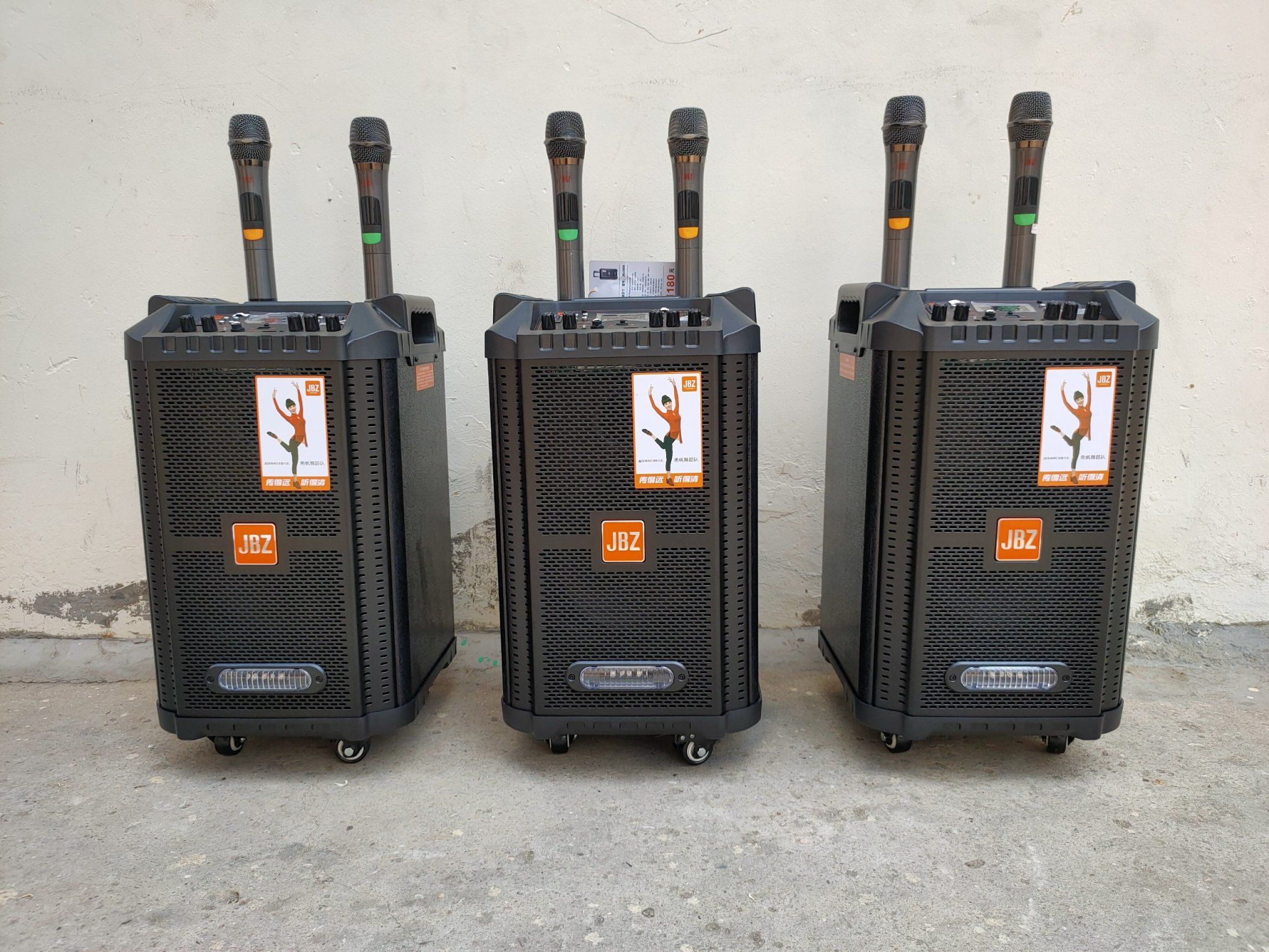 Loa kéo di động JBZ 1206 - 3 tấc