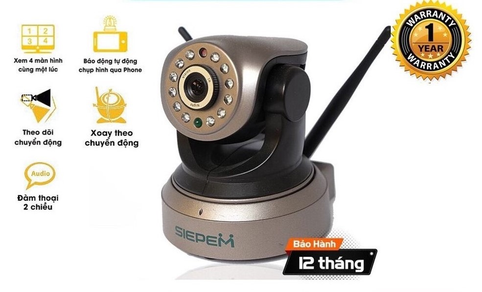 Camera IP Wifi SIEPEM S7001 Plus