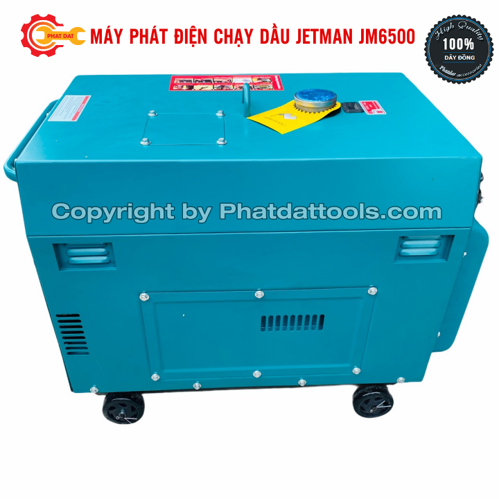 MÁY PHÁT ĐIỆN CHẠY DẦU JETMAN JM6500