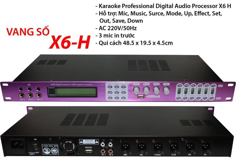 Vang số JBL X6