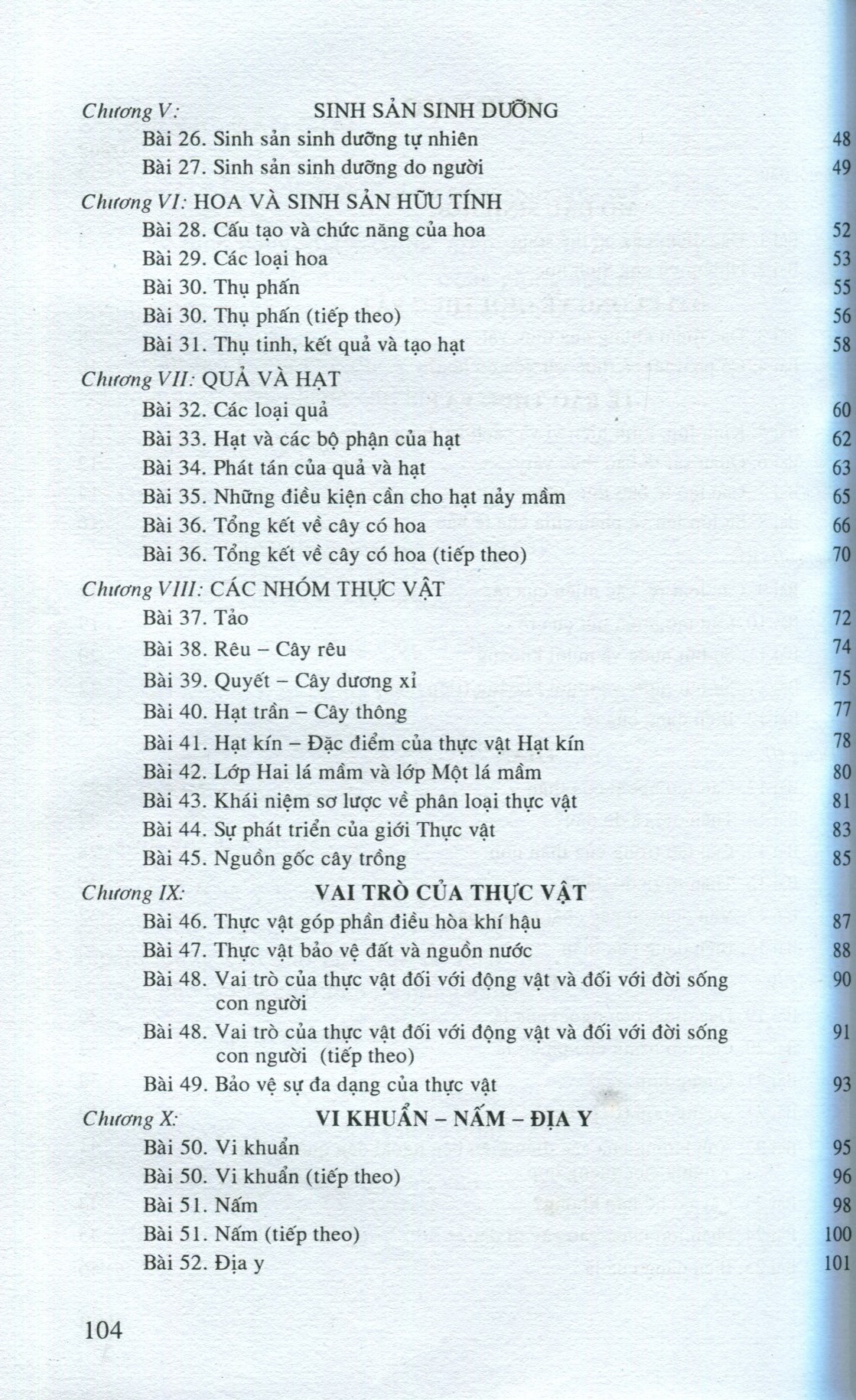 Giải Bài Tập Sinh Học Lớp 6