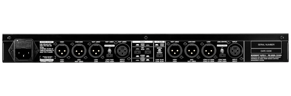Thiết bị phân tần Behringer CX3400
