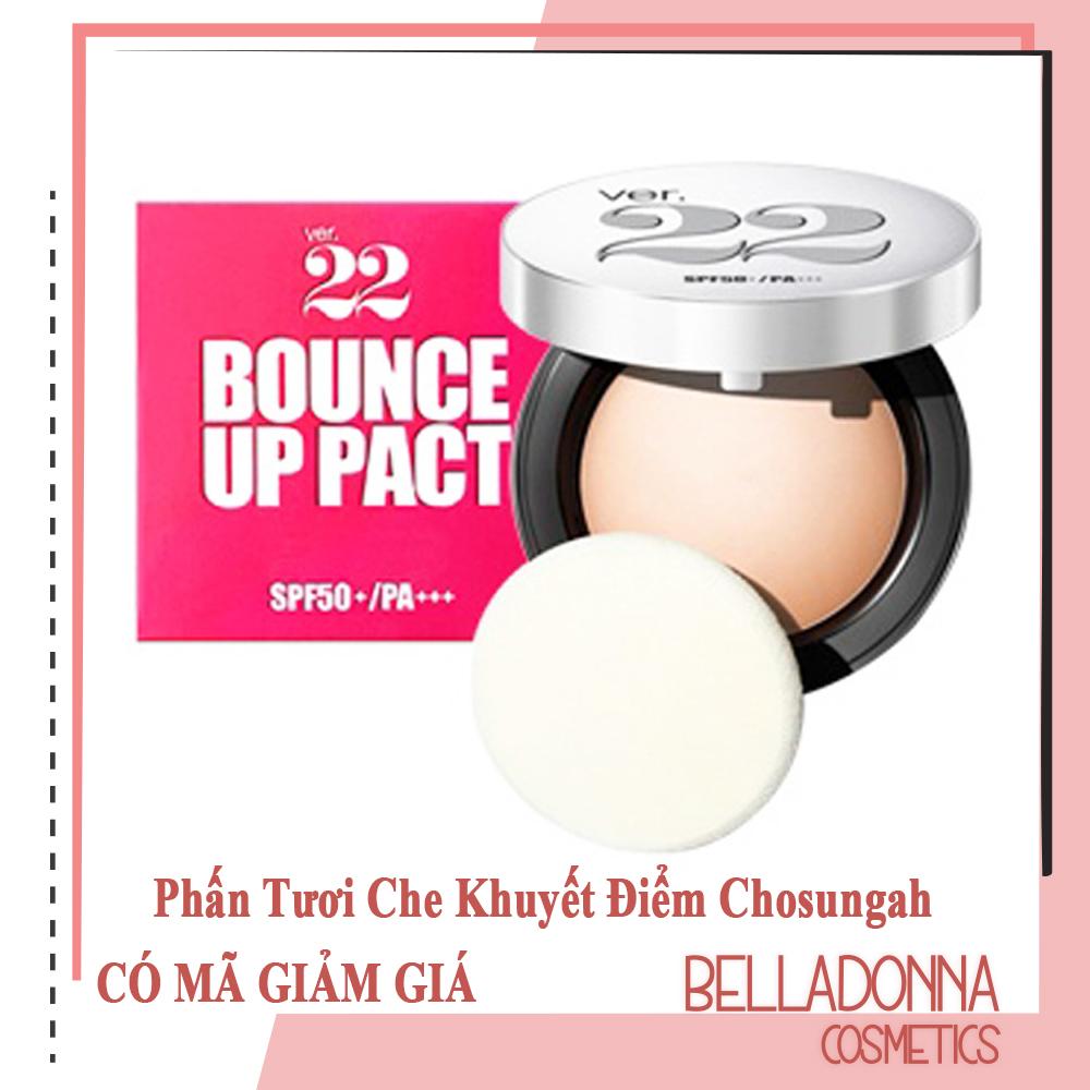Phấn Tươi Che Khuyết Điểm Hoàn Hảo Chosungah Bounce Up Pact Ver 22 SPF 50/PA++ 11g