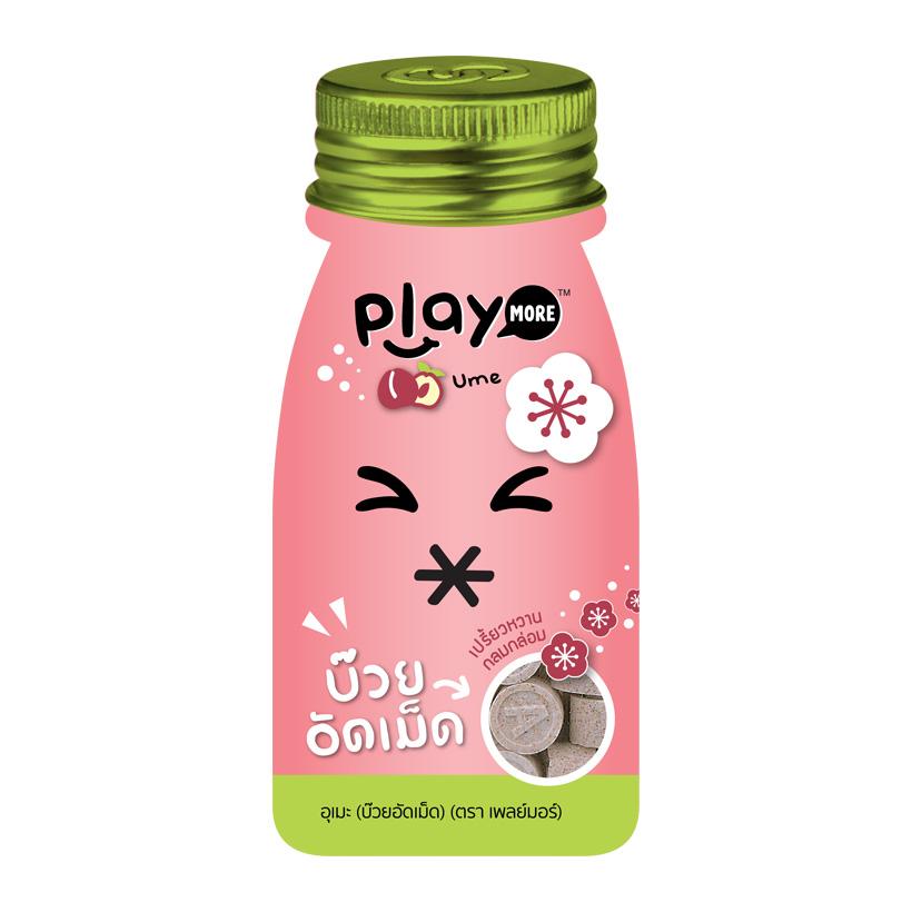 Kẹo the vị xí muội Play More gói 12g