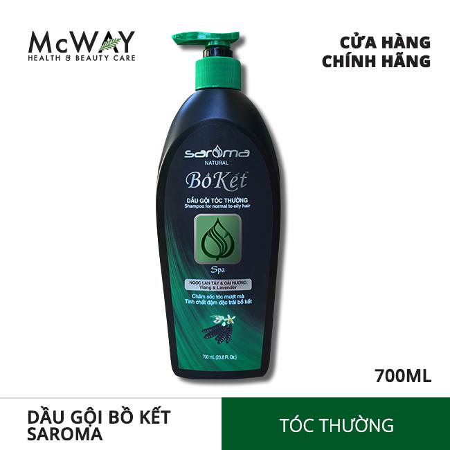 Dầu Gội Bồ Kết Saroma Cho Tóc Thường