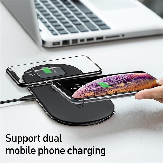 Sạc nhanh không dây Baseus WX3IN1