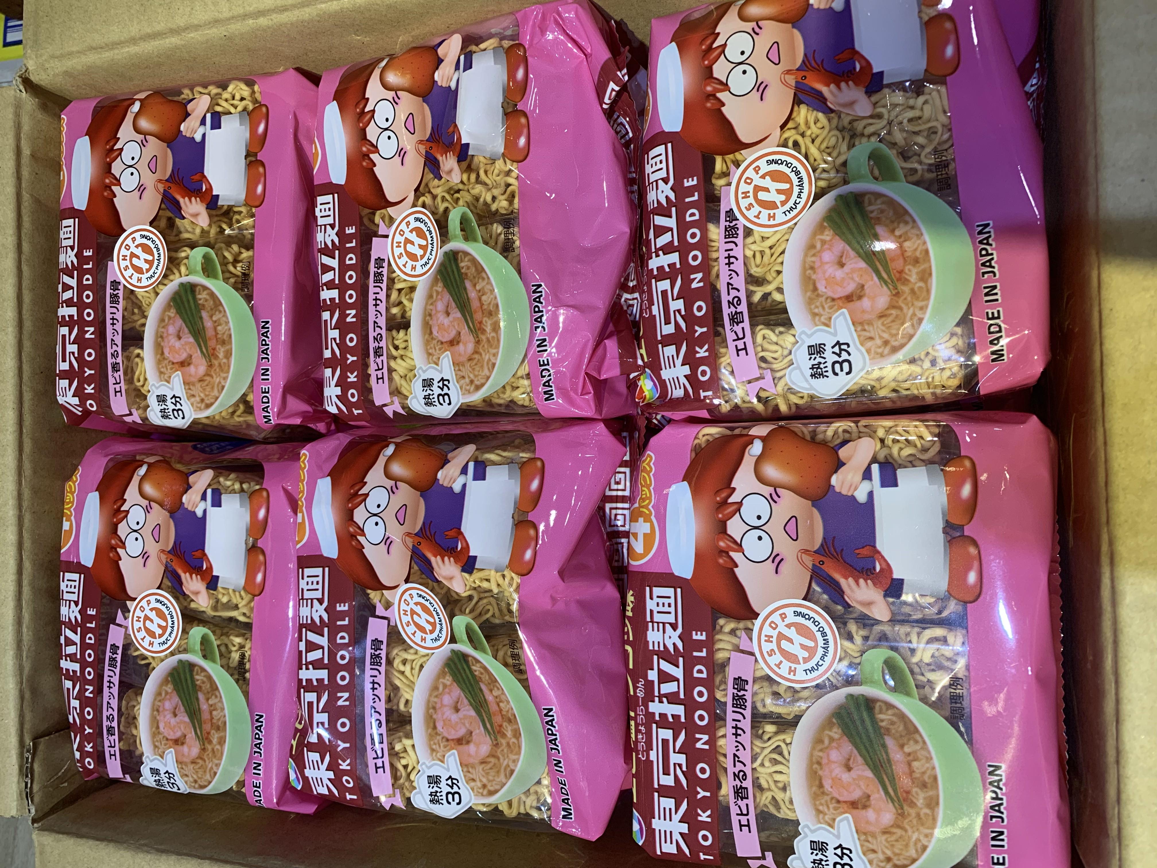 Mì ăn liền Tokyo Noodle của Nhật