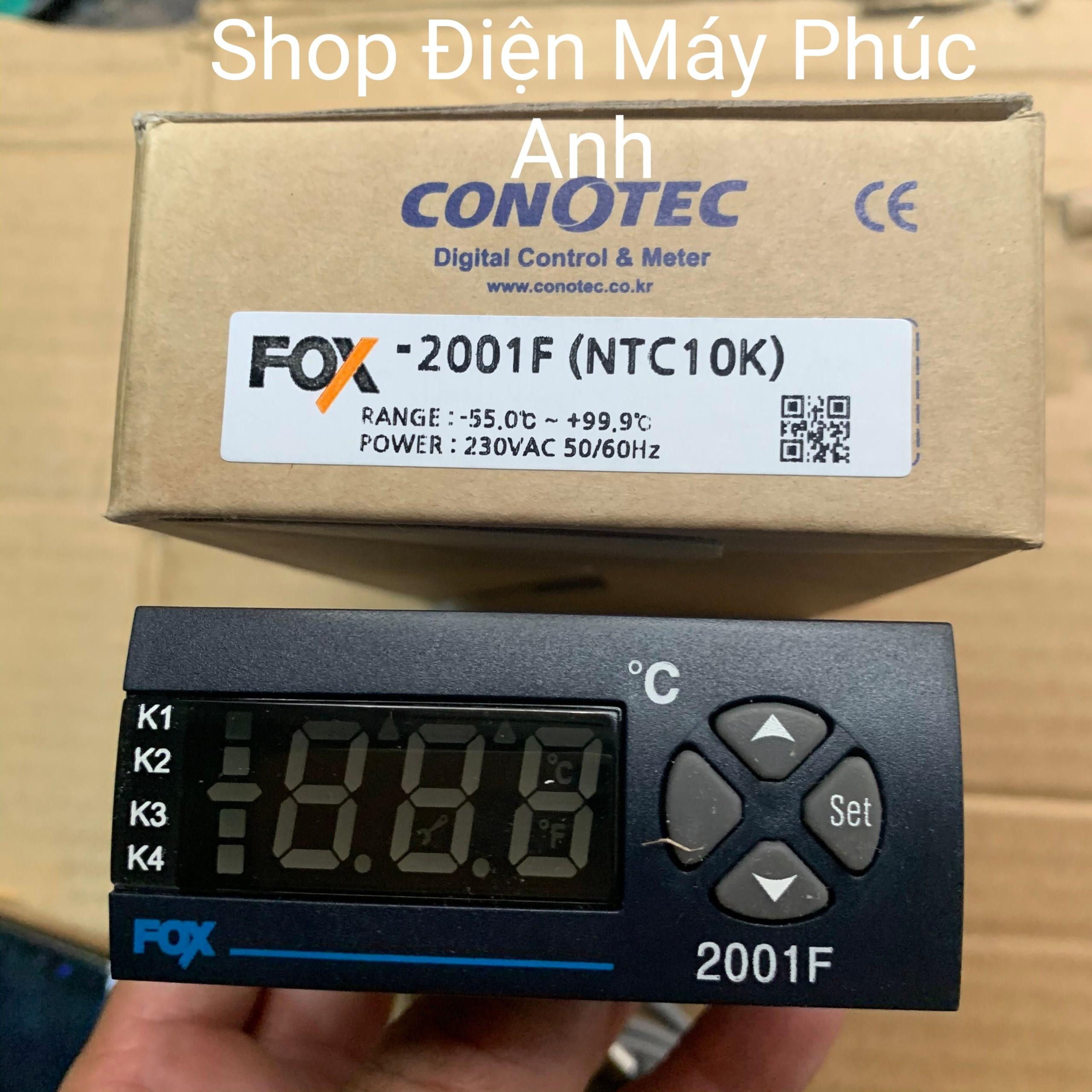 Bộ điều khiển nhiệt độ Conotec FOX-2001F