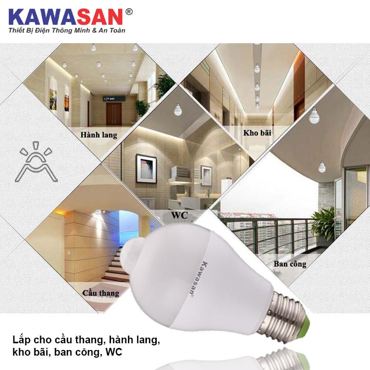 BÓNG ĐÈN CẢM ỨNG KAWASAN PSB7W