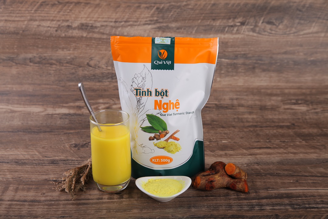 Tinh bột nghệ Quê Việt