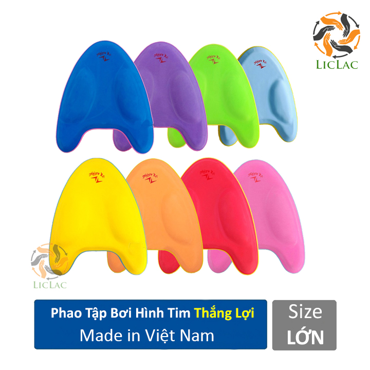 Phao tập bơi trẻ em hình tim Thắng Lợi