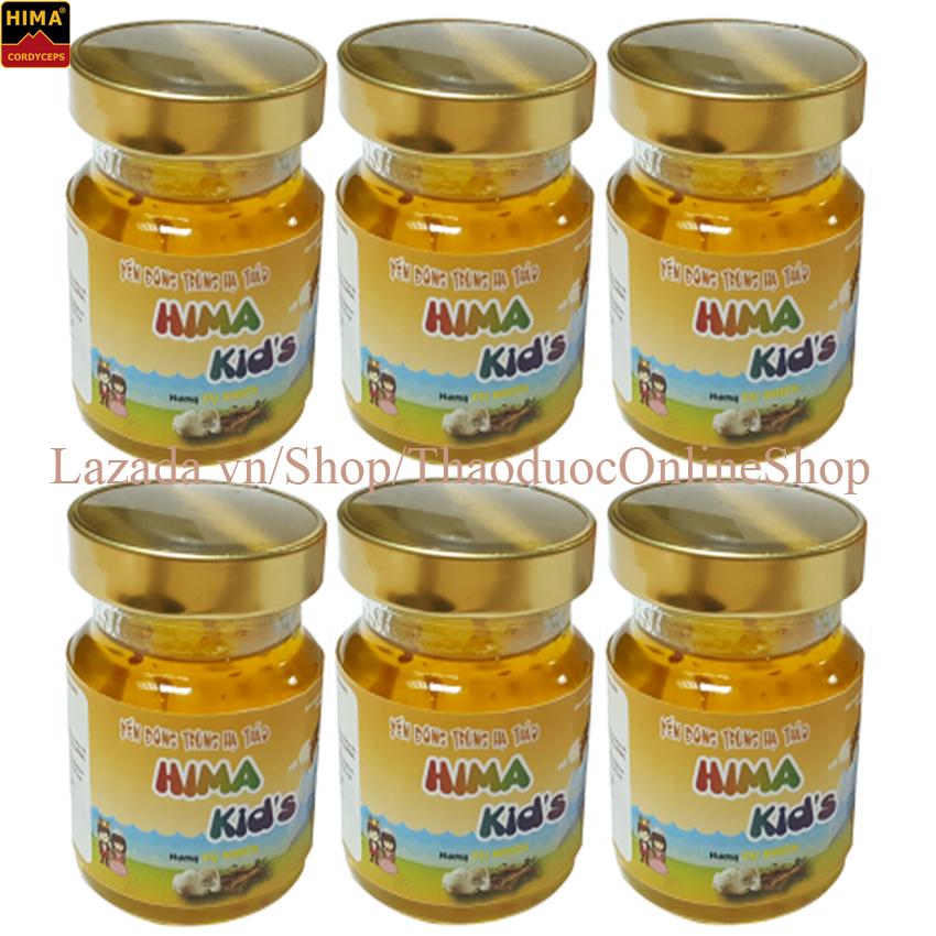 Nước uống Đông trùng hạ thảo Tổ Yến Hima Kids hương tự nhiên lọ 70ml