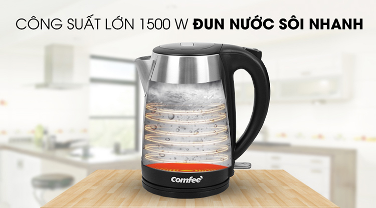 Bình siêu tốc Comfee CK-SC1720C 1.7L