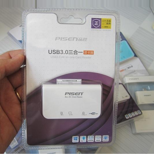 Đầu đọc thẻ Pisen Multi-Disk USB 3.0 Ts-E081