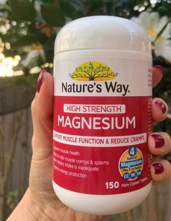 Nature's Way Magnesium 600mg Lọ 300 viên bổ sung Magie