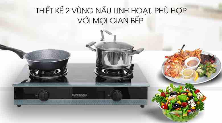 Bếp gas Sunhouse SHB3326MT