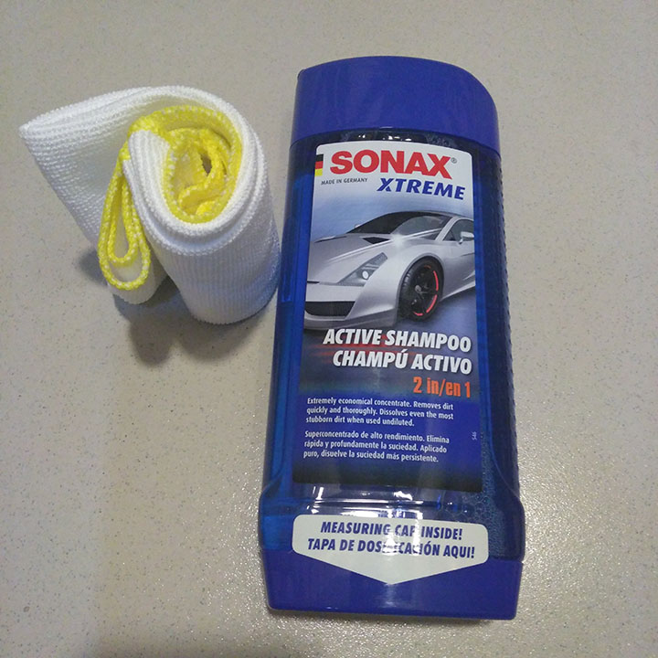 Nước Rửa Xe Ô Tô Đậm Đặc 2 Trong 1 Sonax Xtreme Activeshampoo 214200 500ml