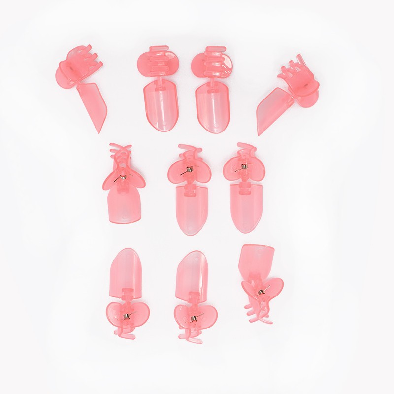 Bộ 10 Chiếc Kẹp Móng Vẽ Nail ACN1008