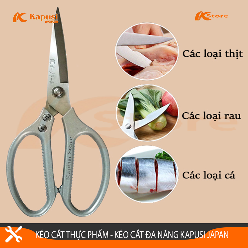 KÉO CẮT ĐA NĂNG KAPUSI K-0861