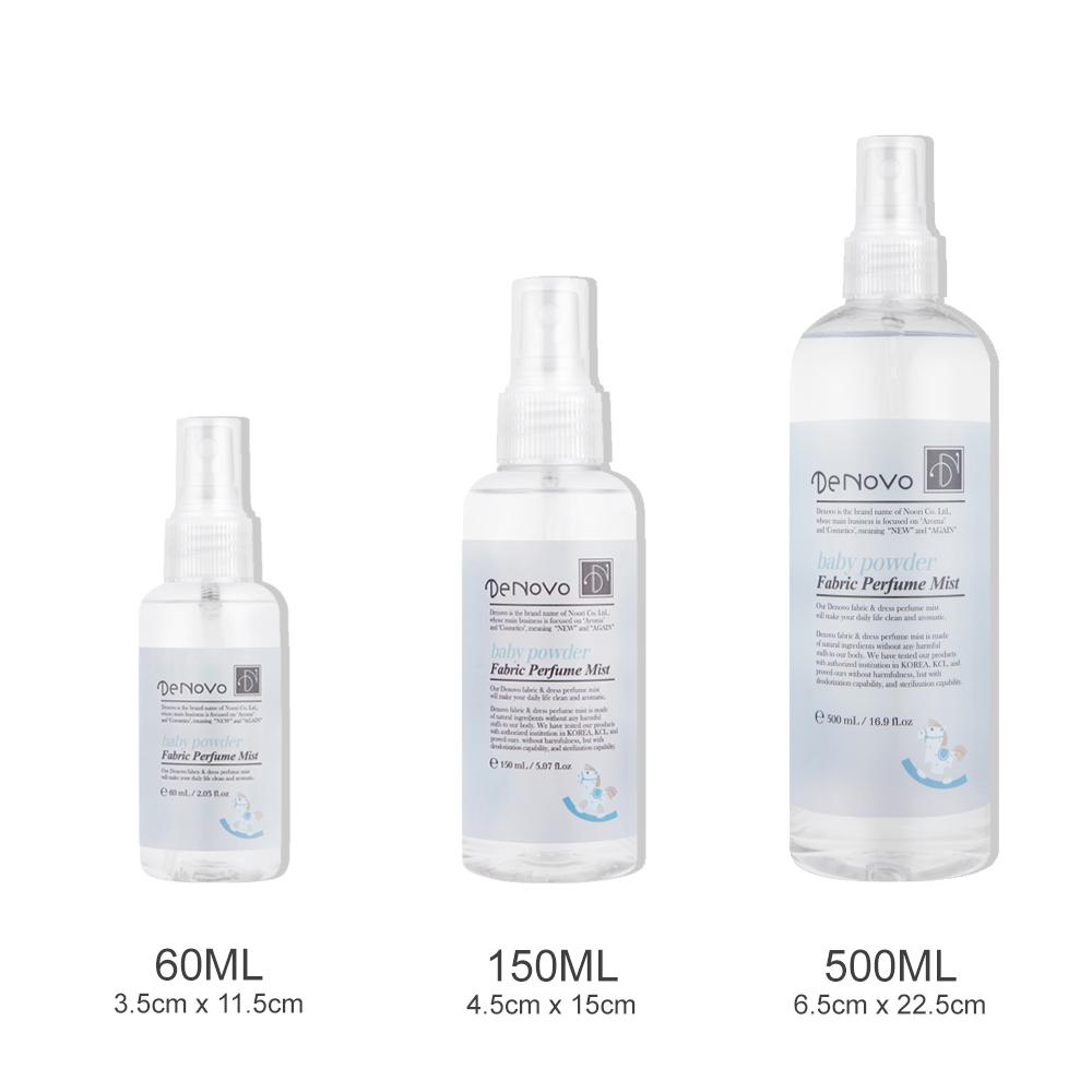 Xịt thơm vải Denovo hương Phấn em bé 500ml