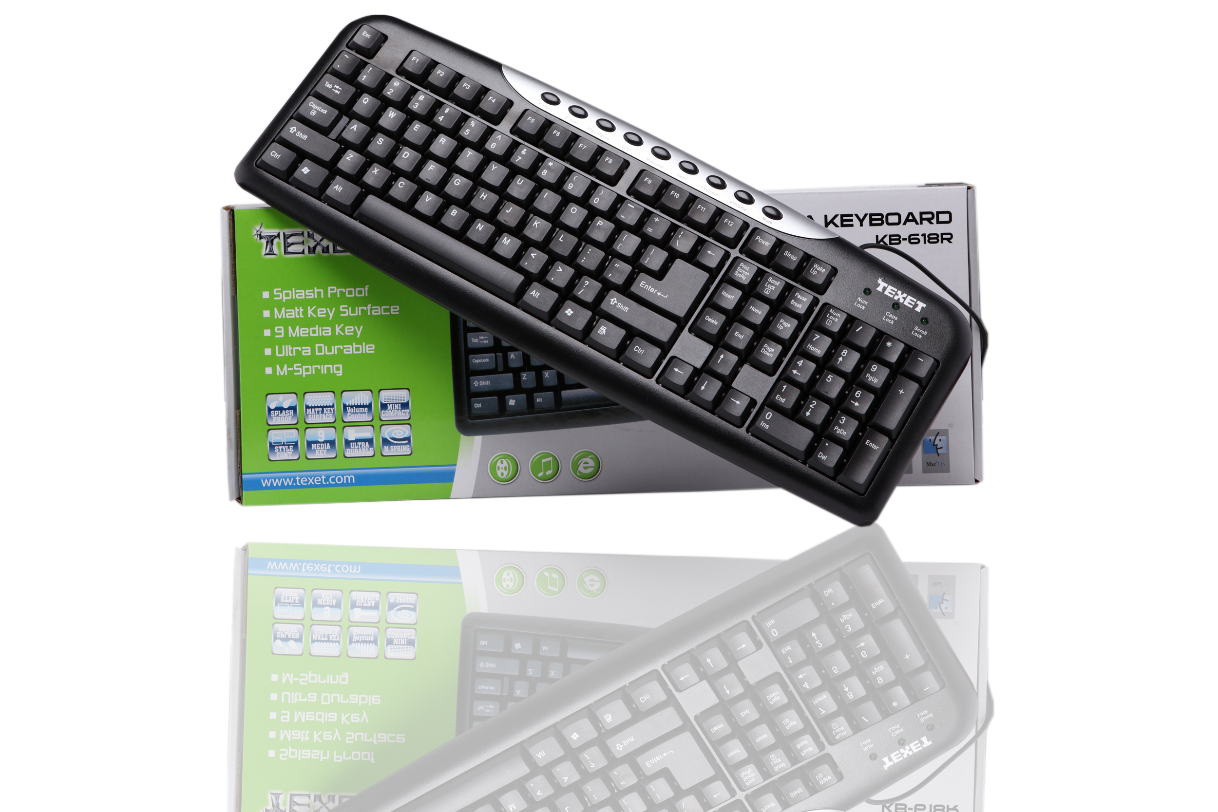 Bàn Phím Texet KB-618R