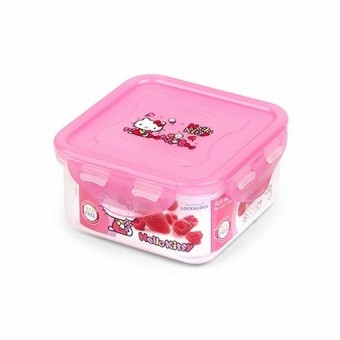HỘP NHỰA VUÔNG HELLO KITTY LOCK&LOCK LKT814