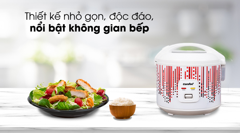 Nồi Cơm Điện Comfee CR-CM1020(D) 1L