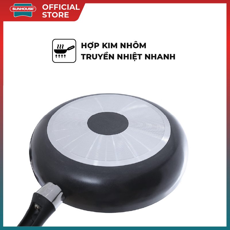 Chảo chống dính Sunhouse CS30 (CS-30) - 30cm