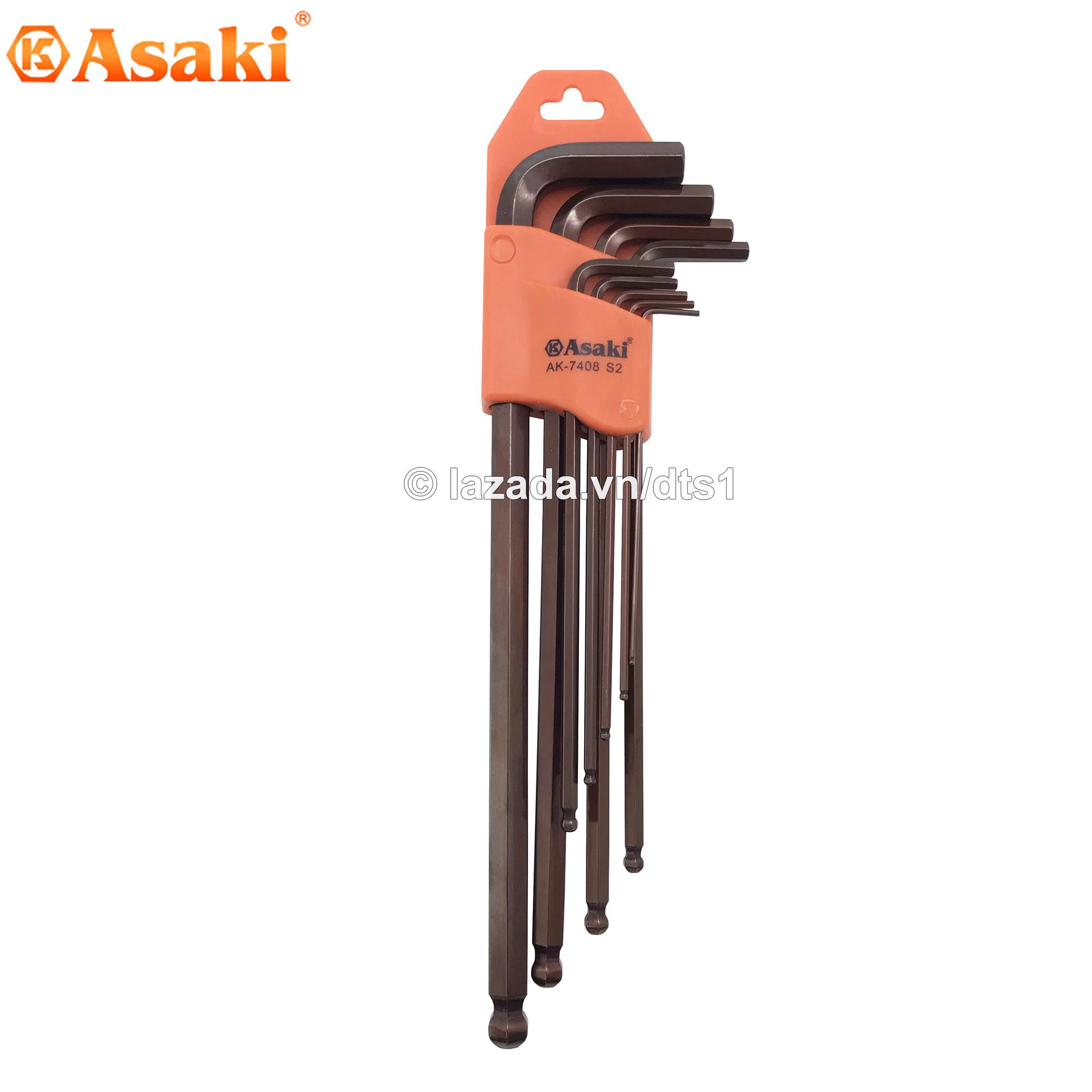 Bộ lục giác bi Asaki AK-7408