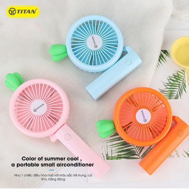 QUẠT CẦM TAY MINI TITAN QT04
