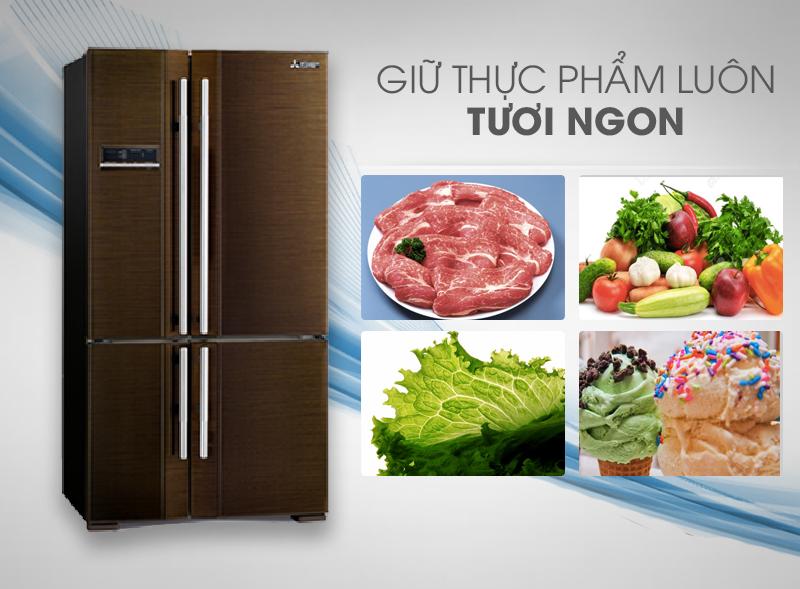Tủ lạnh Mitsubishi MR-L72EH 580L
