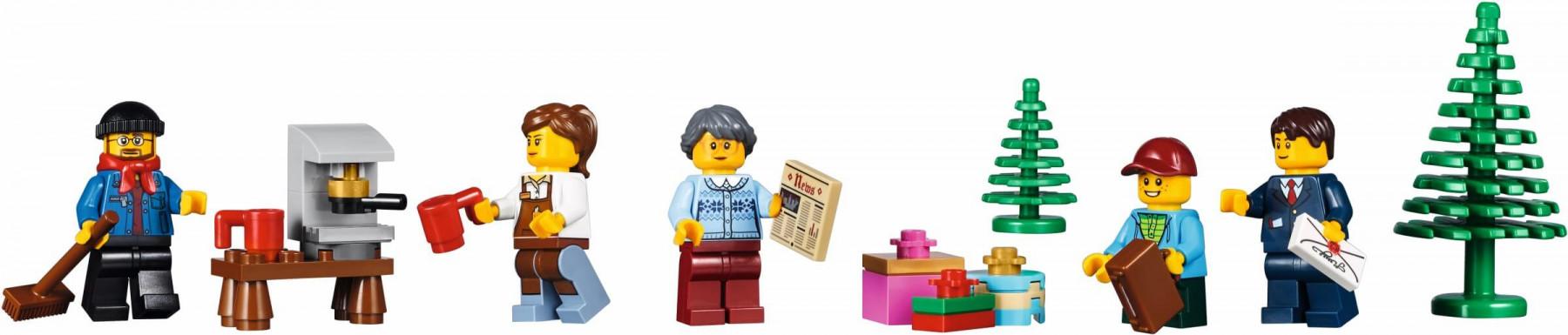 Đồ chơi lắp ráp Lego Creator Expert 10259 - Trạm Xe Lửa phủ Tuyết