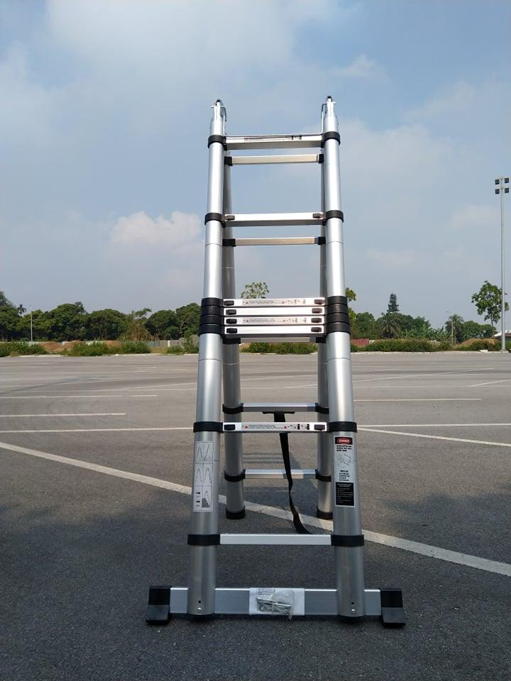 Thang nhôm rút Hakachi HM-14/14PC