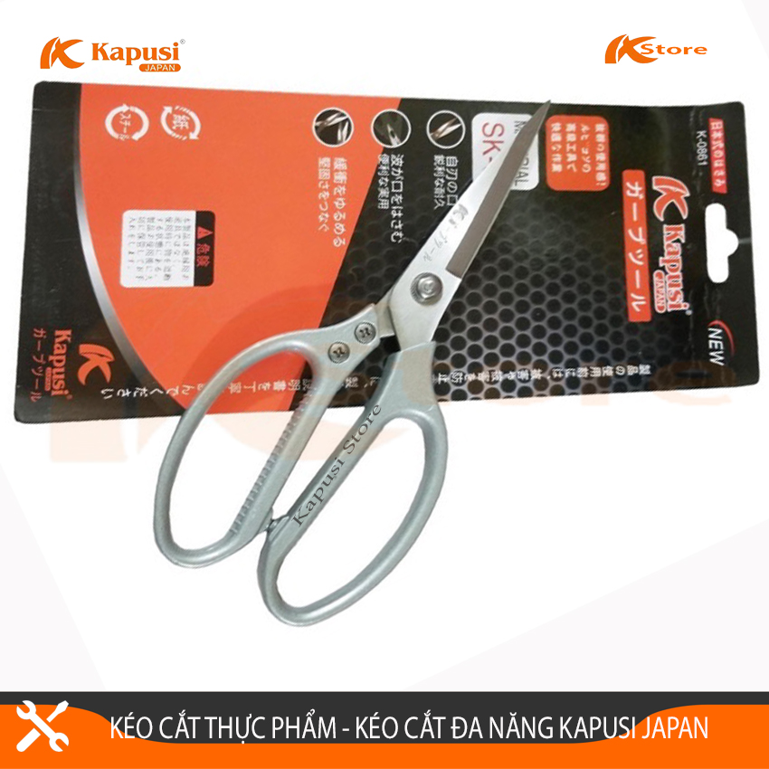 KÉO CẮT ĐA NĂNG KAPUSI K-0861