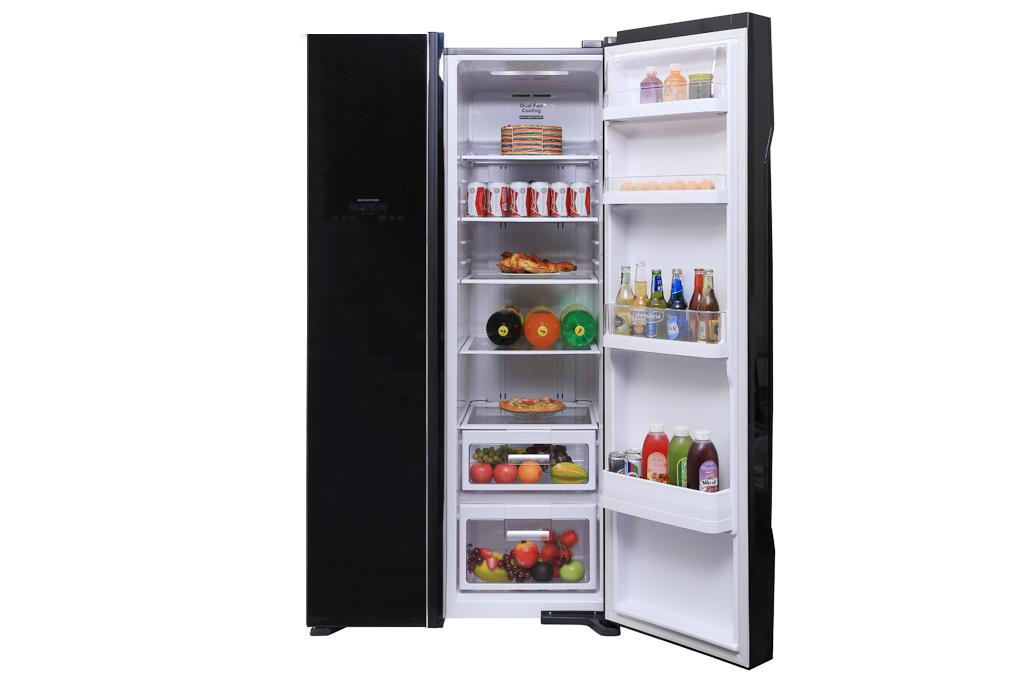 Tủ lạnh Side by Side Hitachi R-FS800PGV2 605L