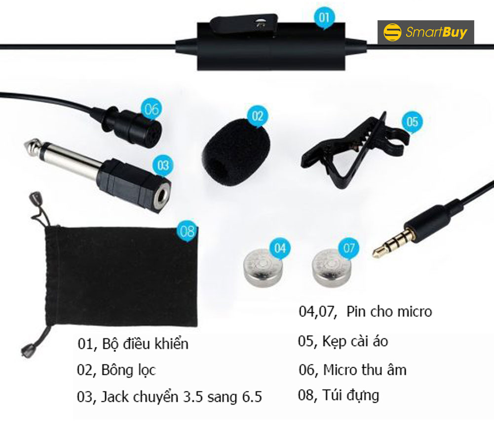 Micro gài áo Maono AU-100