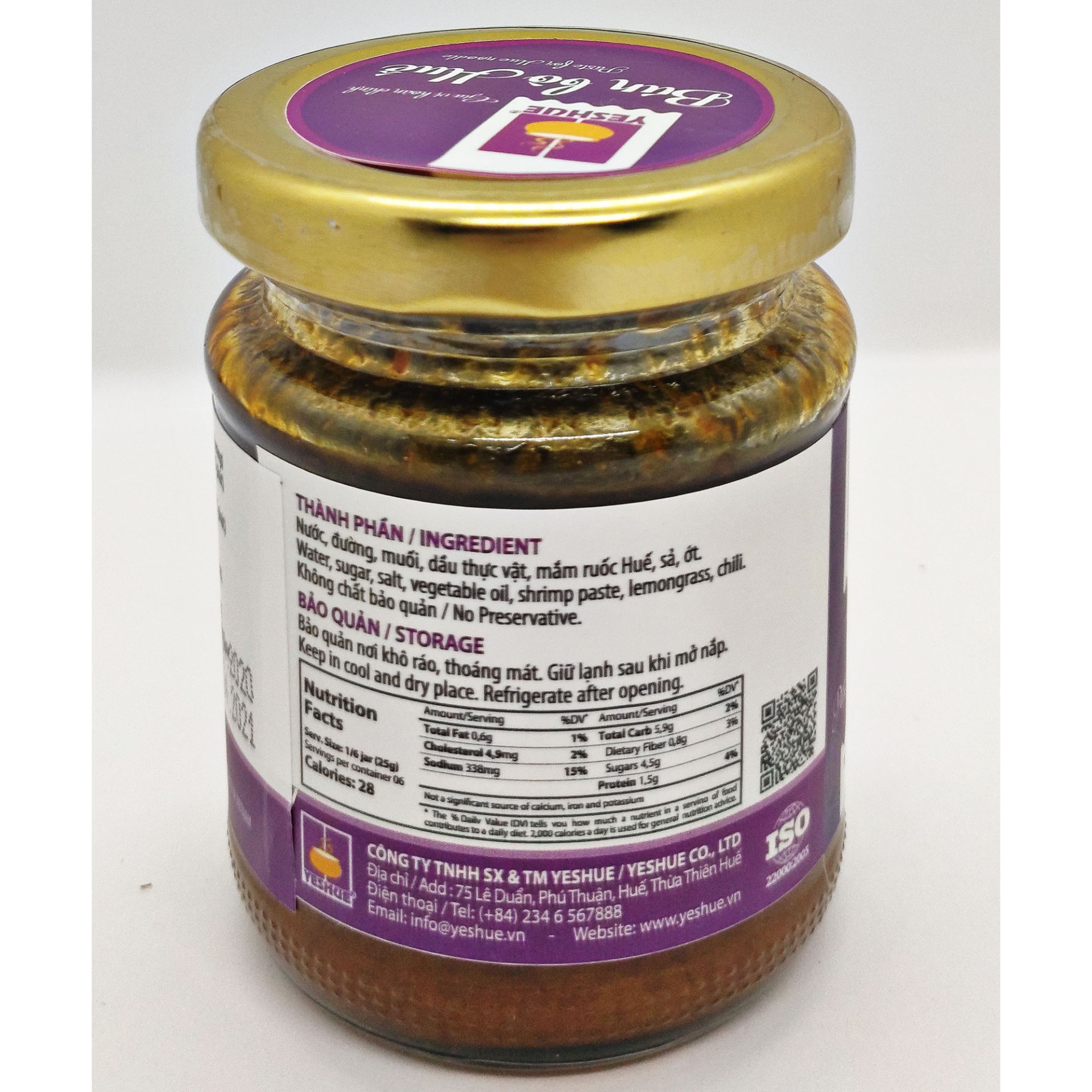 Gia Vị Bún Bò YESHUE 150g