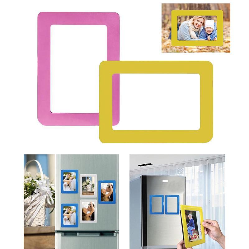 Mingrui Store Magnetic Magnet Photograph Frame Photo Frame Picture Frames